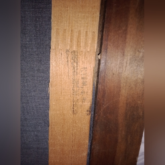 Mid Century Modern Velvet Hunting Hound Dogs Painting Signed - Picture 11 of 11